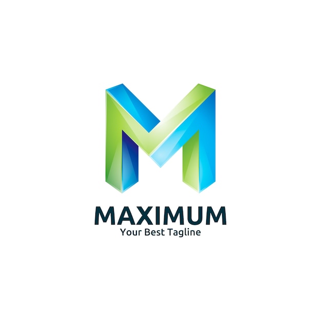 Maximum logo template