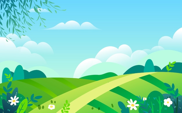may 1st labor day farmer carrying a hoe to work in the farmland vector illustration