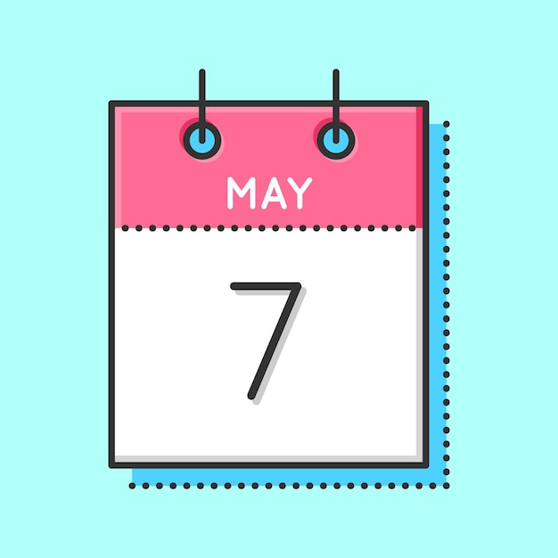 May Calendar Icon