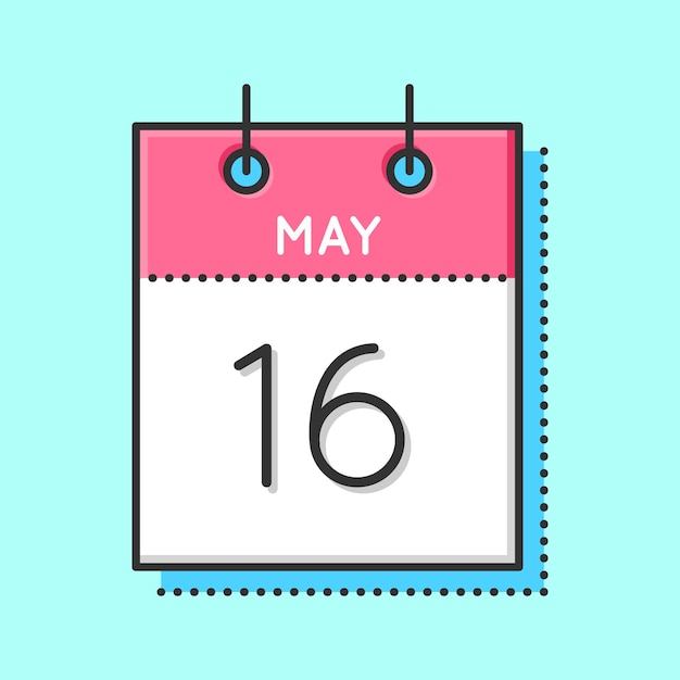 May calendar icon