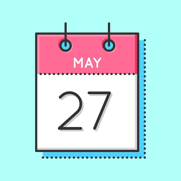 May calendar icon