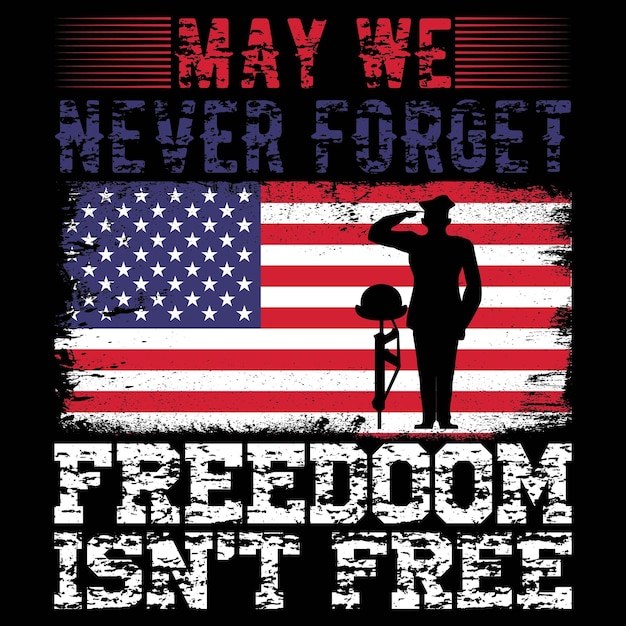 May We Never Forget Freedom Isn't Free