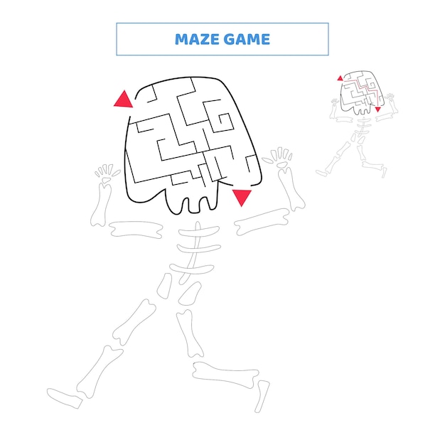 Maze game for kids