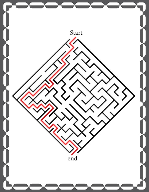 Maze for kids