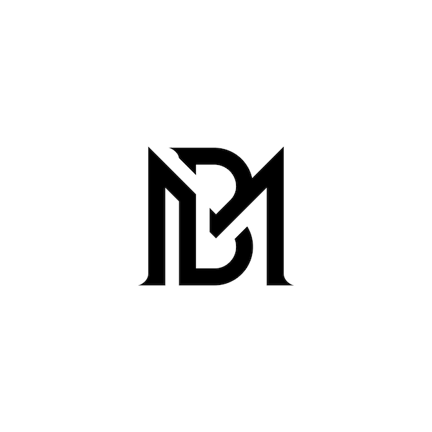 Premium Vector | Mb logo