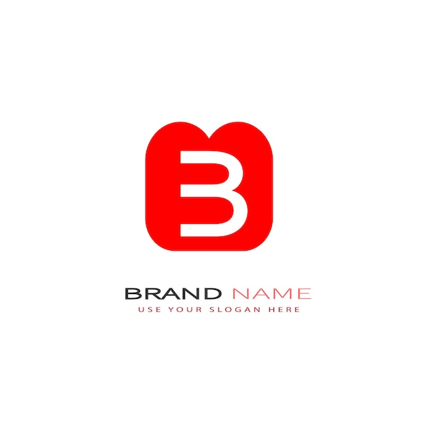 MB341 letter MB logo design