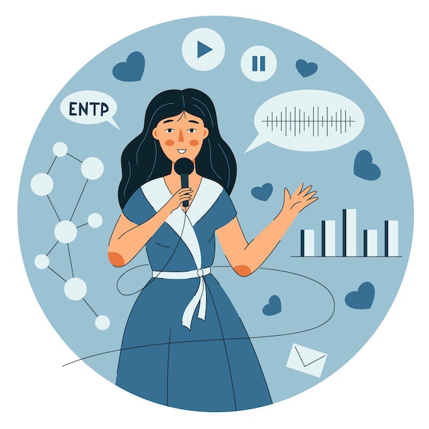 MBTI 사회학 개념 분석가 캐릭터 entp 아트