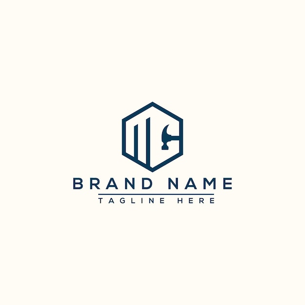 MC Logo Design Template Vector Graphic Branding Element