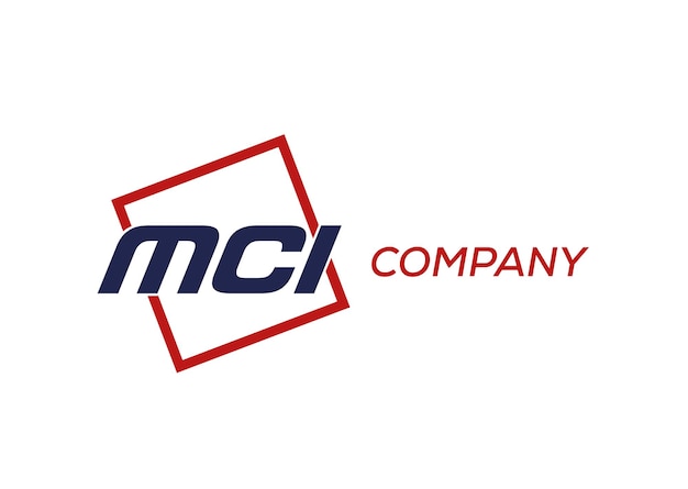Монограмма начальных букв названия компании MCI.