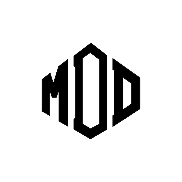 MDD letter logo ontwerp met veelhoek vorm MDD veelhoek en kubus vorm logo ontwerp MDD zeshoek vector logo sjabloon witte en zwarte kleuren MDD monogram bedrijf en vastgoed logo