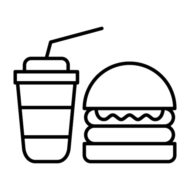 Meal Line Illustration