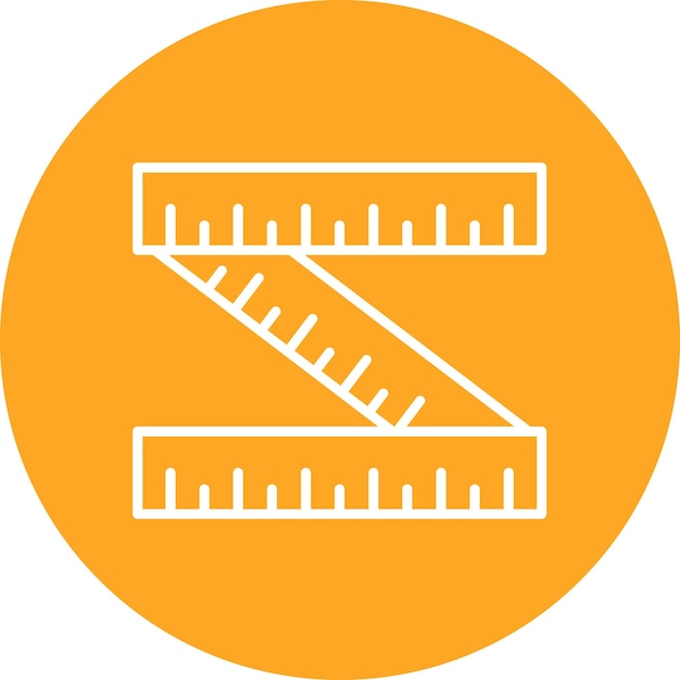 Measurement Tape Vector Illustratie Stijl