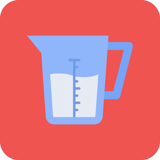 Vector measuring cup icon