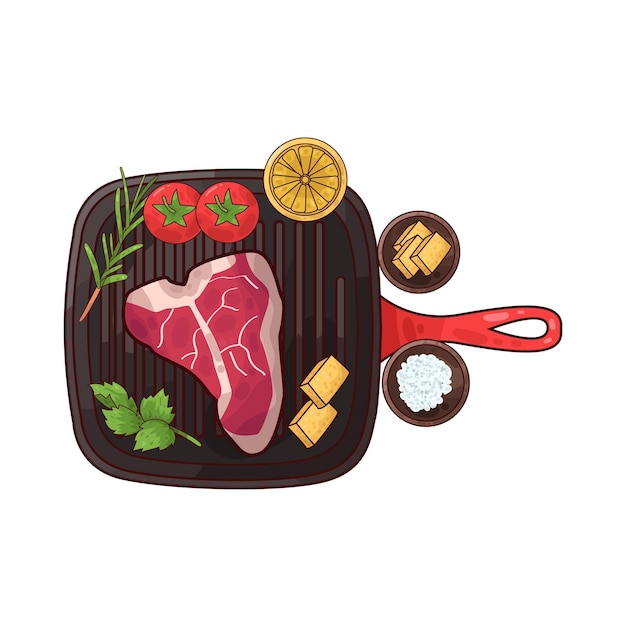 肉のイラスト