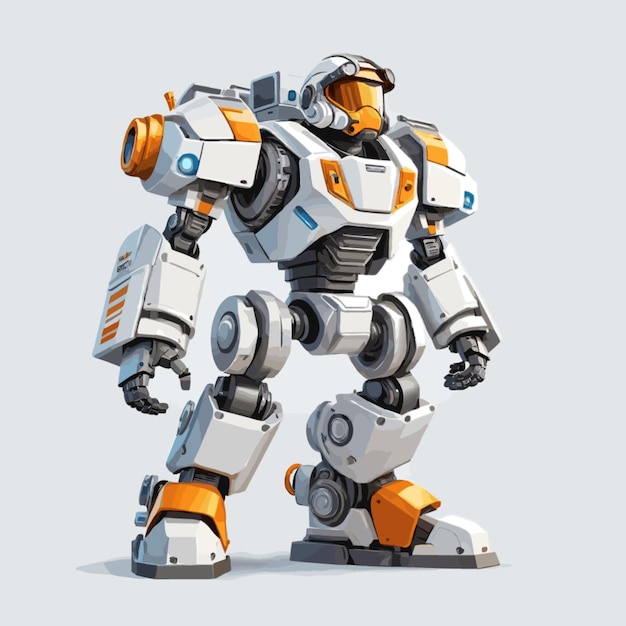 Mech Engineer vector on white background