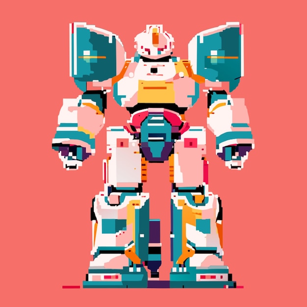 Mech sprite vector illustratie