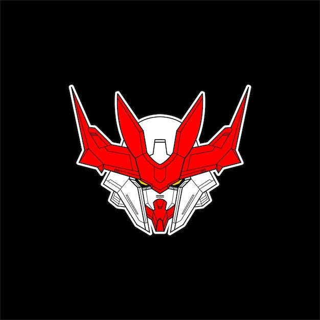 mecha head logo