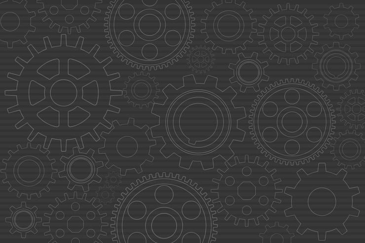 Vector mechanic gear background