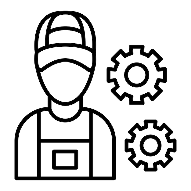 Mechanic Icon Style