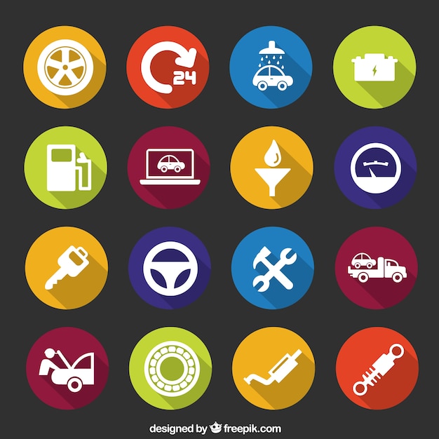 Mechanic icons