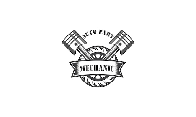 Mechanic services engineering reparatie logo ontwerp