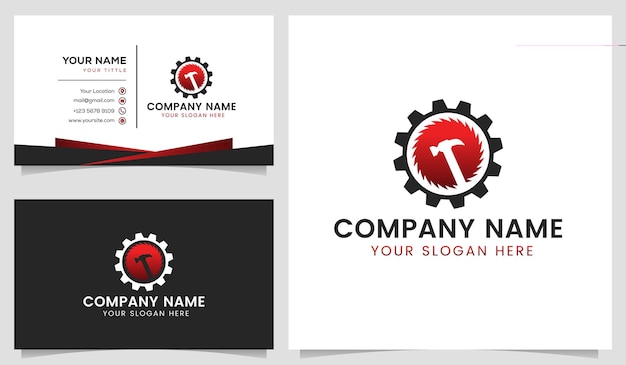 Mechanic tools logo template