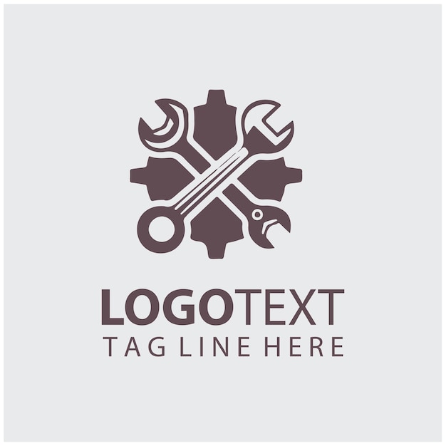 Mechanical Logo Vector Illustrations