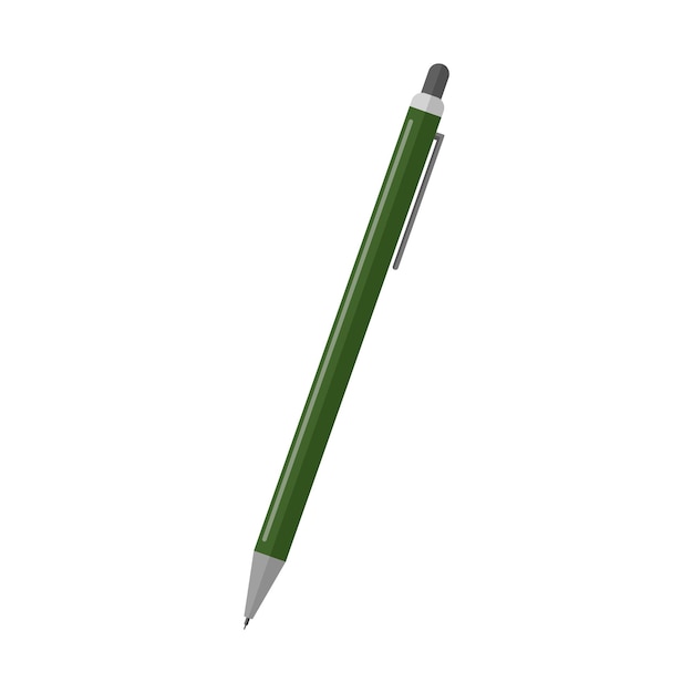 Vector mechanical pencil vector illustration mechanical pencil can use for drawing and writing