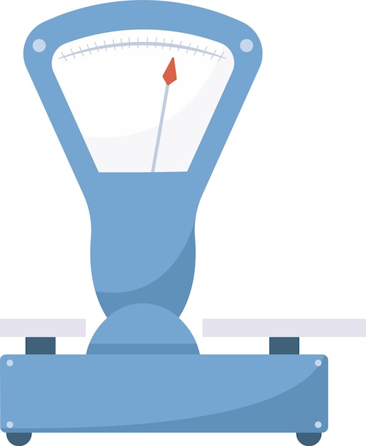 Vector mechanische weegschaal