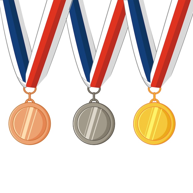 Medaille van illustratie