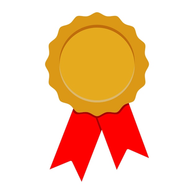 medal icon for graphic and web design