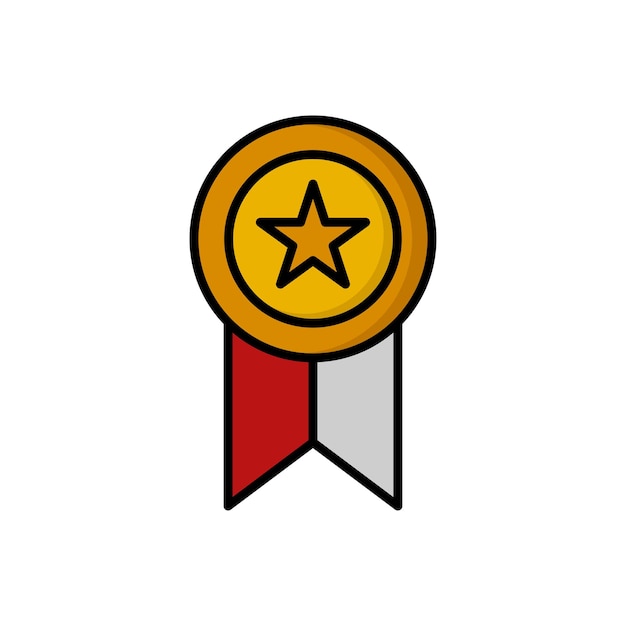 medal icon vector design template