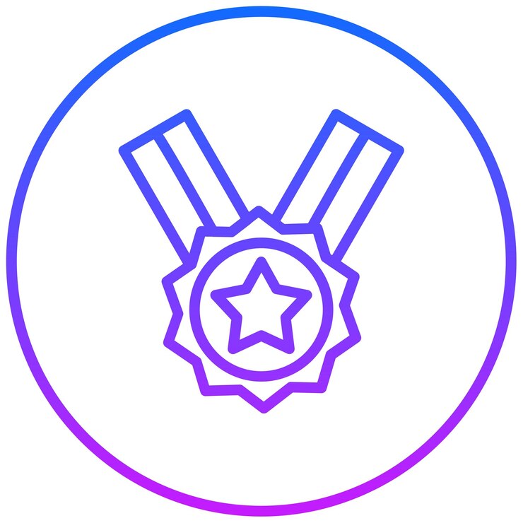 Вектор векторная иллюстрация медали