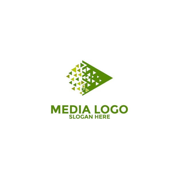 Media Button Symbol Logo Icon Vector afspelen