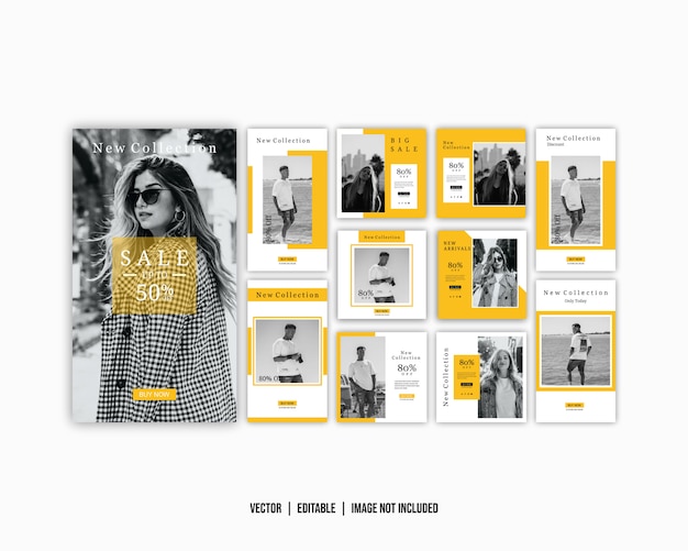 Media social template