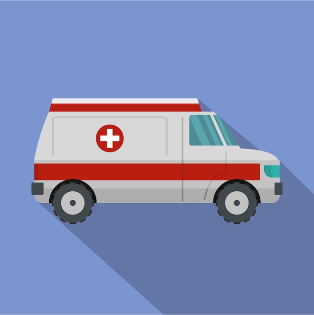 Medical aid icon Flat illustration of medical aid vector icon for web