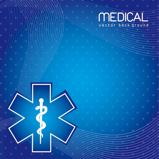 Vector medical background