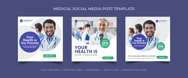 Medical banner Template