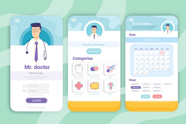 Medical booking app