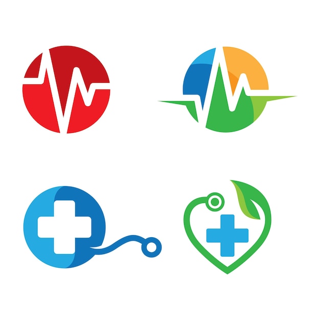 Medical care logo images