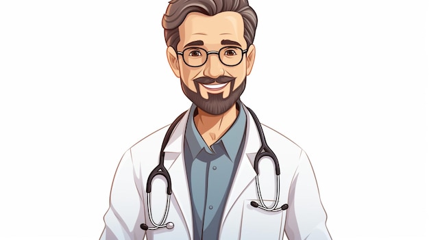 Vector medical cartoon vector