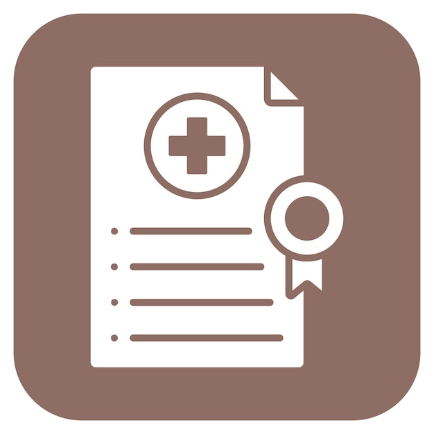 Medical Certificate icon vector image Can be used for Vacation and Tourism