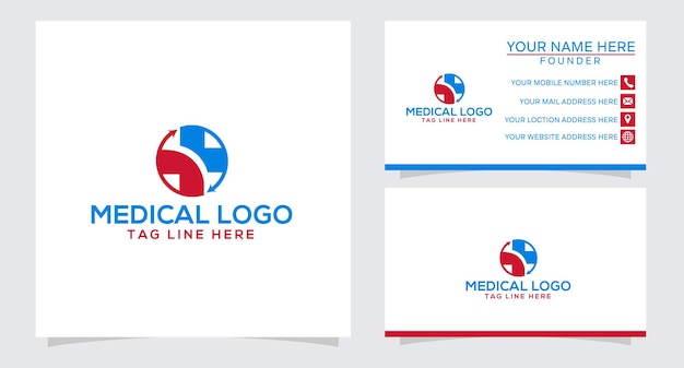 Clinica medica logo template