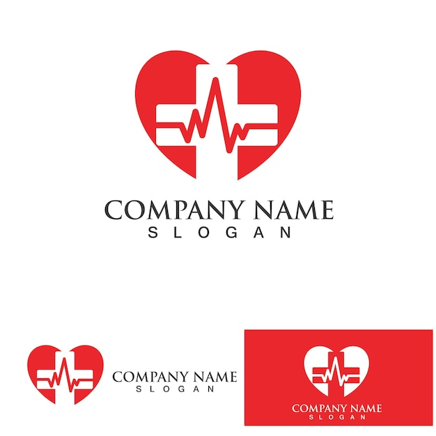 Medical Cross and Health Pharmacy Logo Vector Template