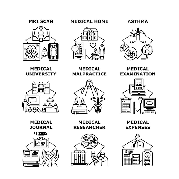 Medical diesase treatment icon vector illustration