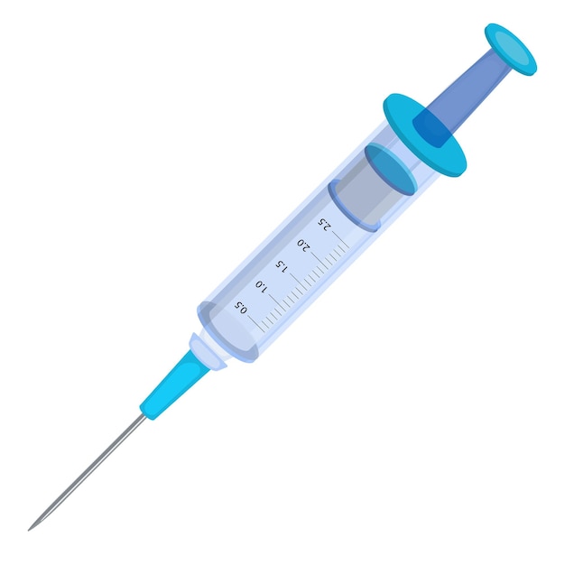 medical disposable syringe with needle