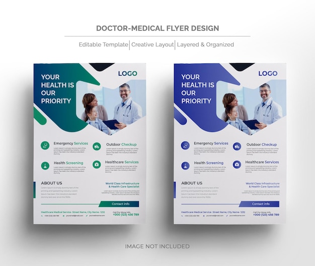 Medical Doctor Flyer Template