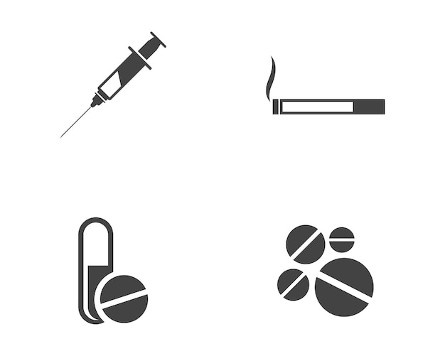 Medical Drug Vector icon Illustration