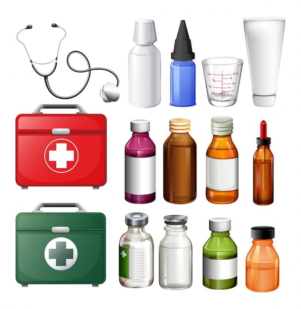 Medical equipment and containers