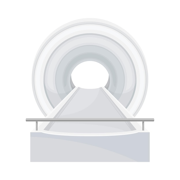 Medical equipment for magnetic resonance imaging vector illustration